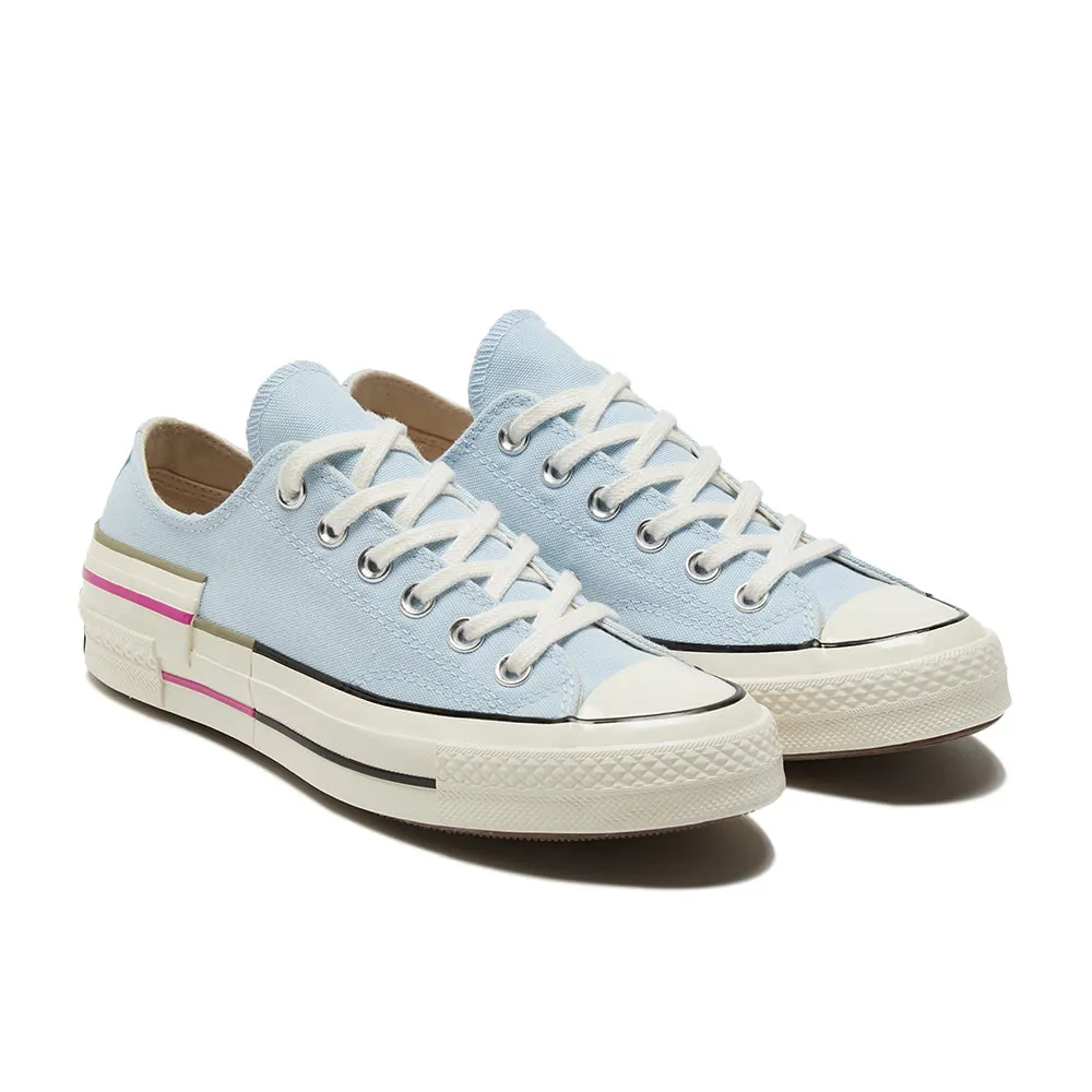 Converse Chunk 70 拼接 牛仔 帆布 毛氈布 復古 格紋 內襯 高筒 粉 鞋跟 後標 ~美澳代購~ 歷史價格詳細信息