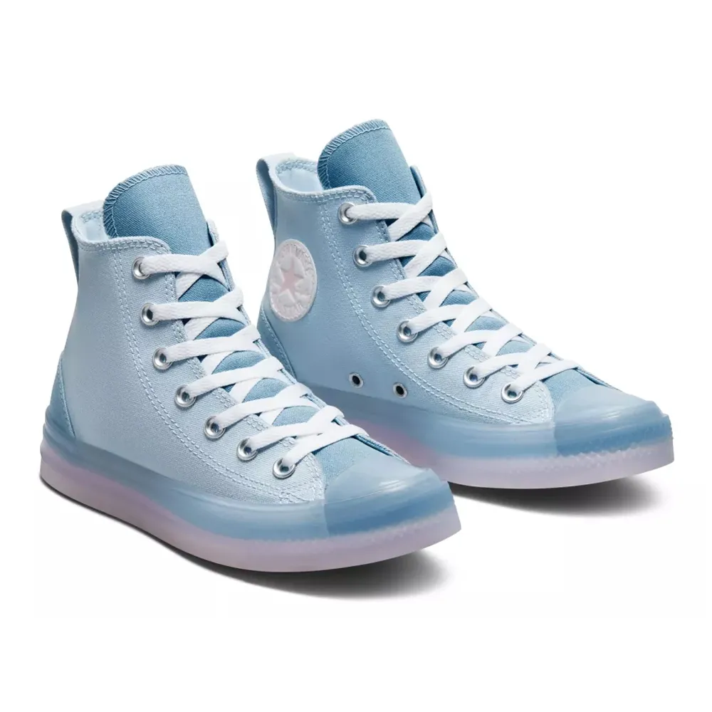 Converse CTAS HI 女鞋 灰藍 高筒 經典 街頭 帆布 牛仔 撞色 休閒鞋 A02881C 歷史價格詳細信息