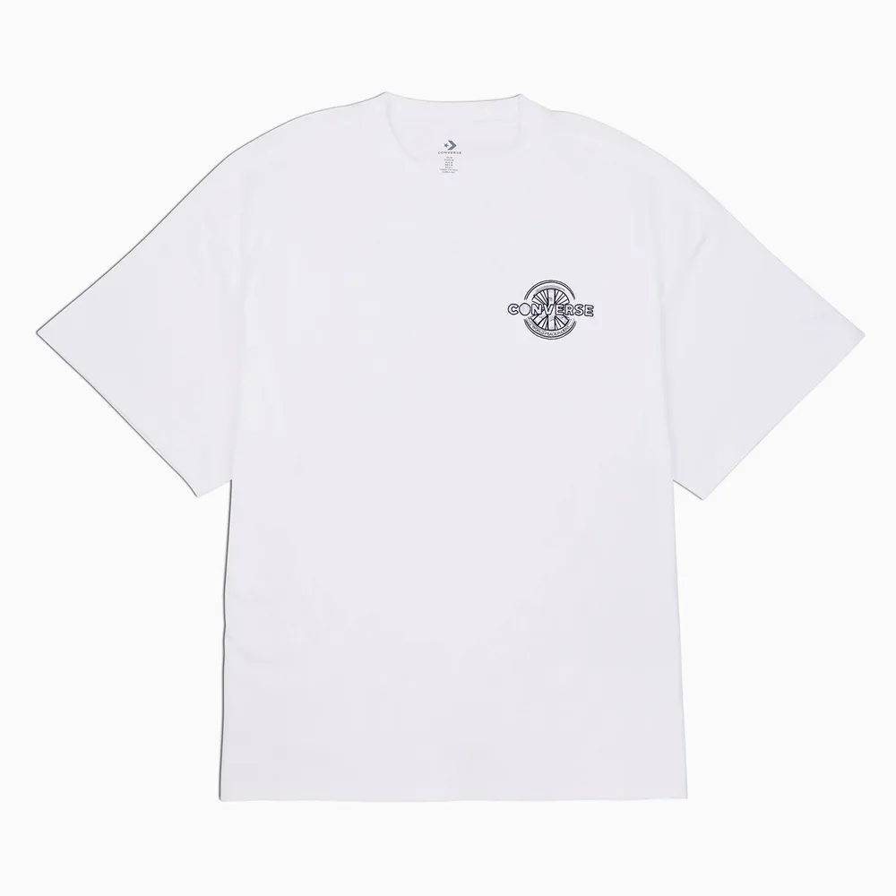 CONVERSE 短袖上衣 BIKING WORLD TEE 男款 黑色 10025241-A01 歷史價格詳細信息