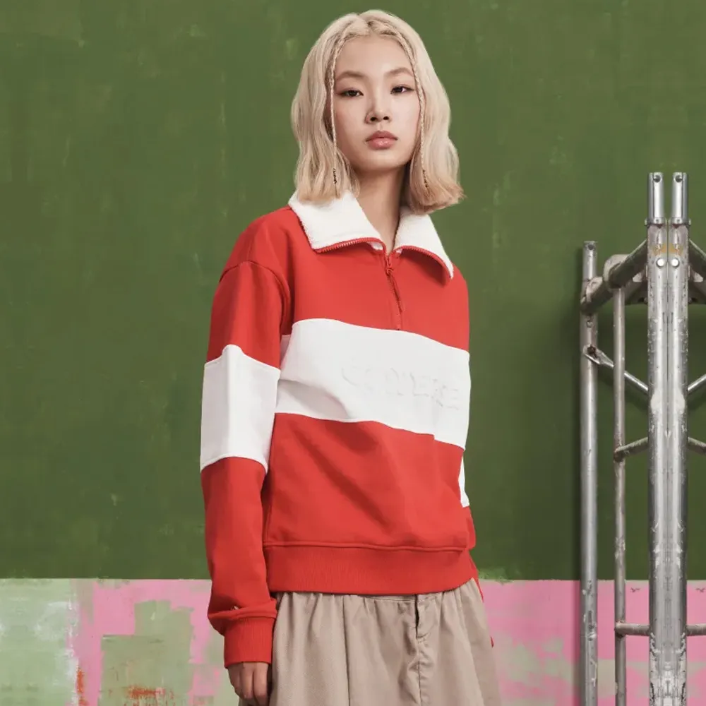 Converse 長袖 Half Zip 男款 黑 半拉鍊 毛毛 毛絨 拉鍊口袋 立領【ACS】 10023063A01 歷史價格詳細信息