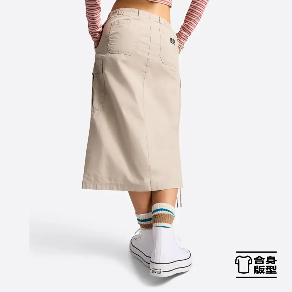 【CONVERSE】LONG KNIT SKIRT RETRO 長裙 女 灰色_10027190-A04 歷史價格詳細信息