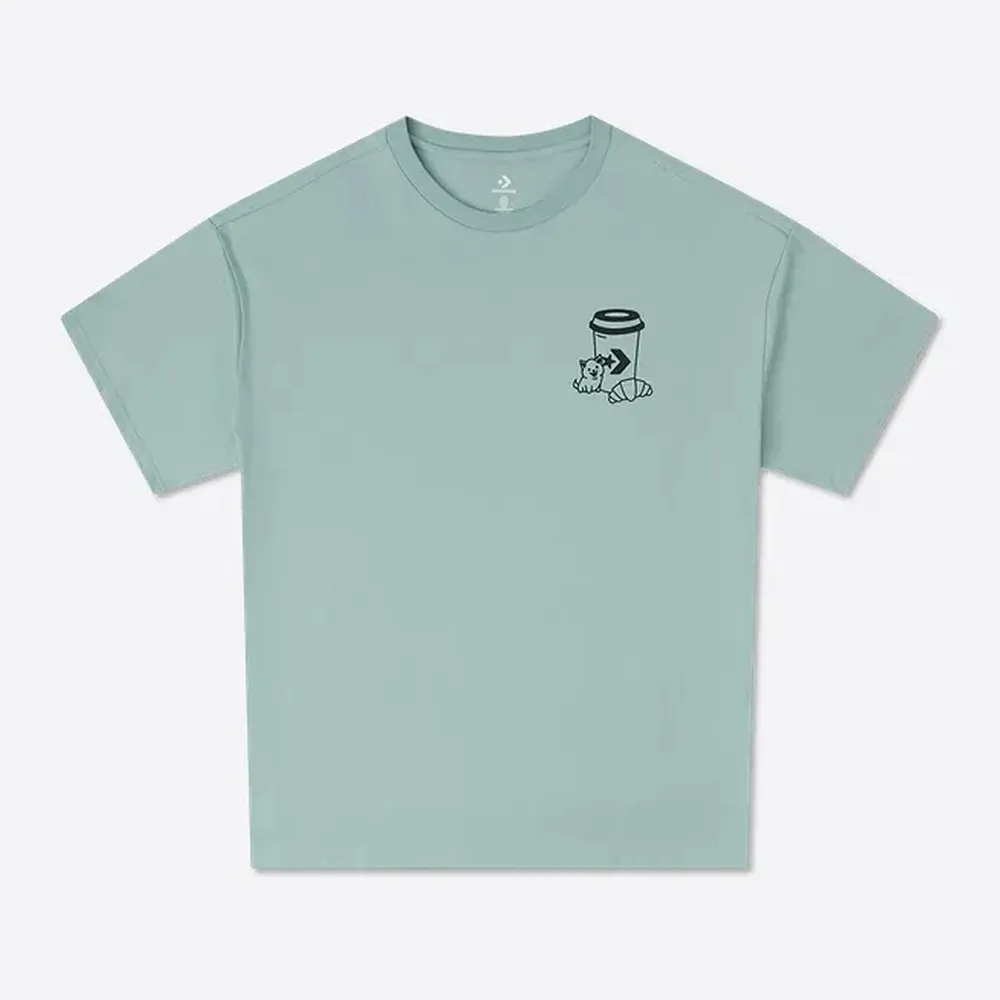 Converse 短袖 High Top Graphic 女款 白 短T 基本款 小標【ACS】 10023216A04 歷史價格詳細信息