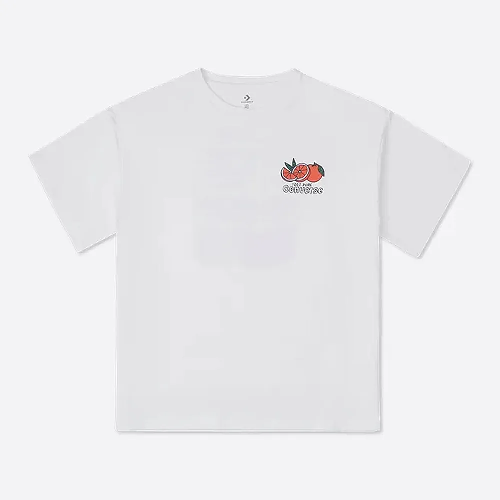 【CONVERSE】LOOSE SNEAKER PATCH TEE 短袖上衣 男女 綠色_10025397-A11 歷史價格詳細信息