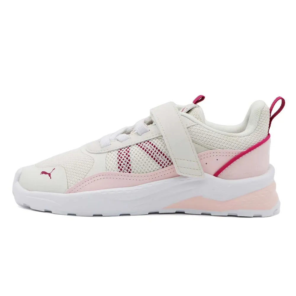 PUMA Anzarun 2.0 Jr 記憶鞋墊 鞋帶 慢跑鞋 大童 粉白 R9455 (39084108) 歷史價格詳細信息