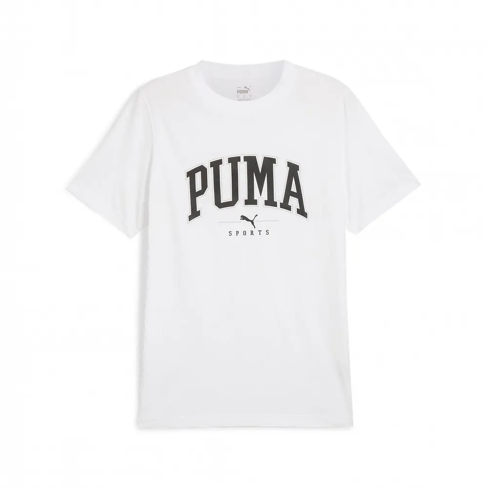 PUMA 男 Puma Squad 短袖上衣 休閒 條紋 - 67601401 67601406 歷史價格詳細信息