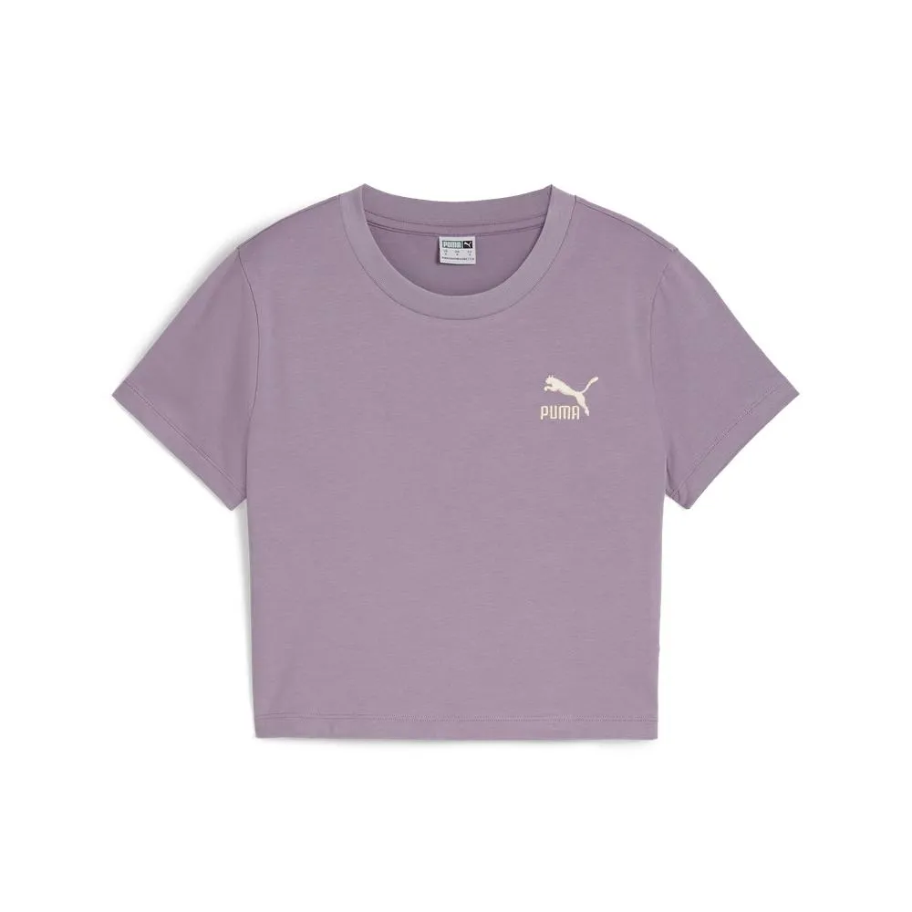 【PUMA】流行系列Classics寶貝短袖T恤(F) 短袖上衣 女 黑色-62657701 歷史價格詳細信息