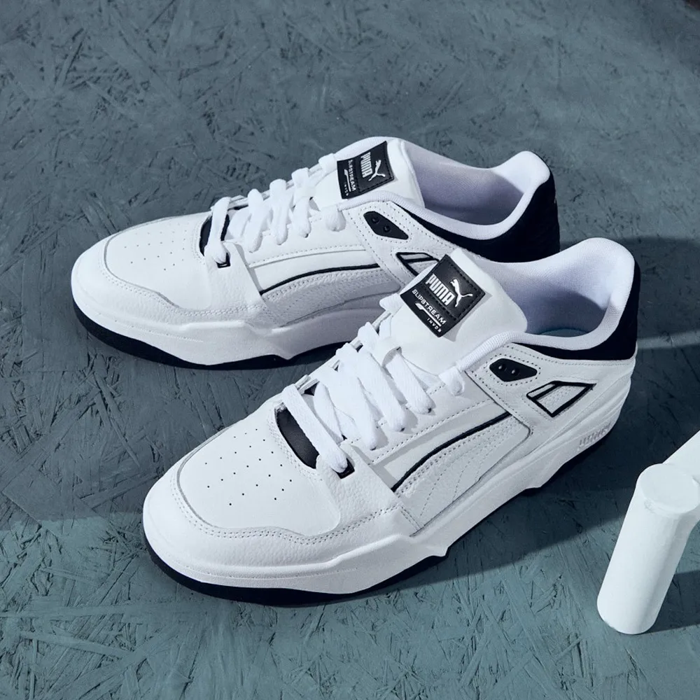 Puma 休閒鞋 Slipstream 白 黑 瘦子 Eso 復古籃球鞋 低筒 男鞋 【ACS】 38854901 歷史價格詳細信息