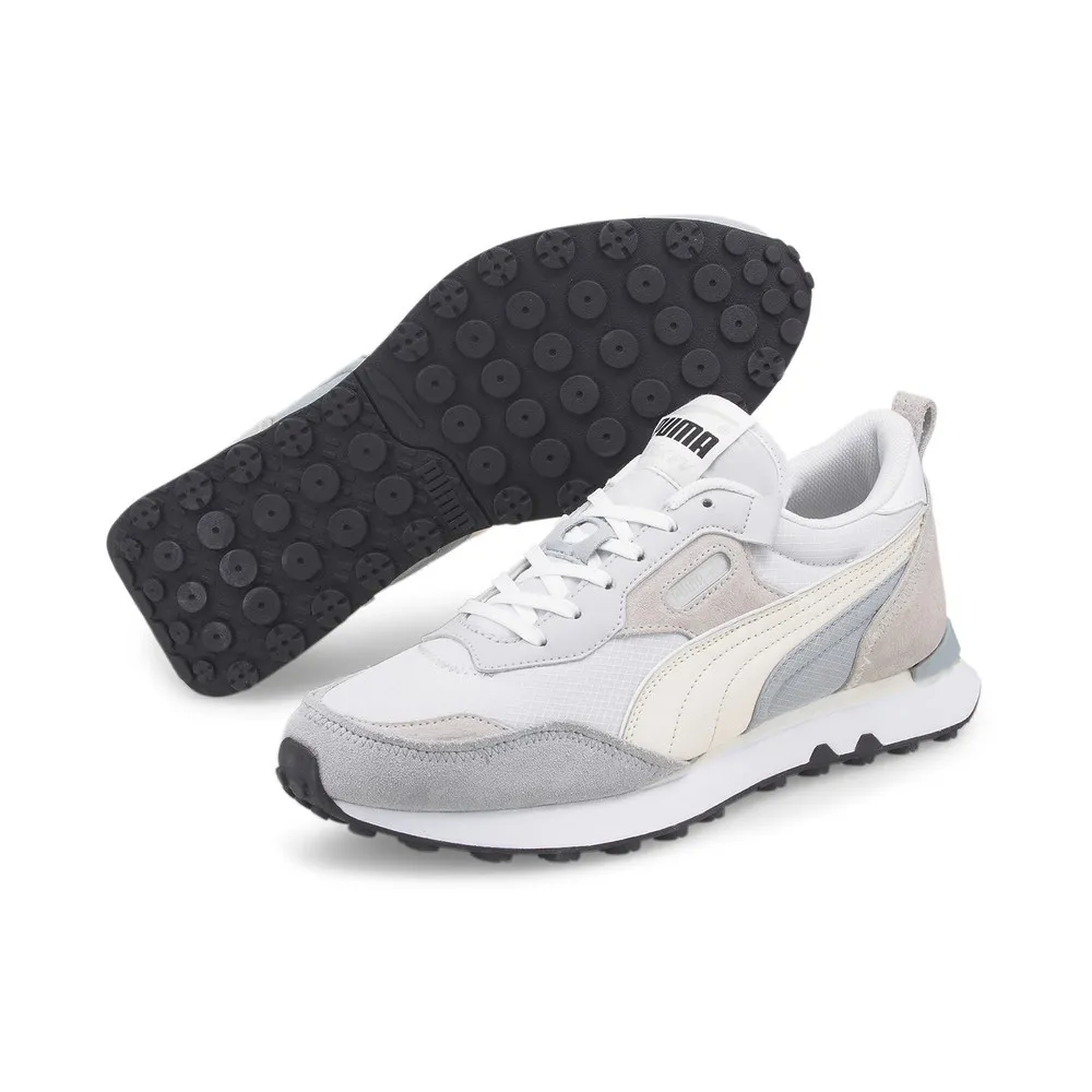 【PUMA】Rider FV Future Vintage 運動鞋 跑鞋 慢跑鞋 休閒鞋 女鞋 男鞋 灰 綠(38767224) 歷史價格詳細信息