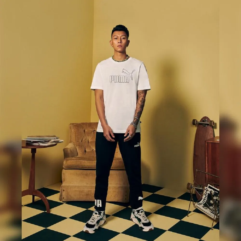 Puma 長褲 Power 男款 黑 棉褲 E.SO瘦子 著用款 縮口 抽繩 【ACS】 67332901 歷史價格詳細信息