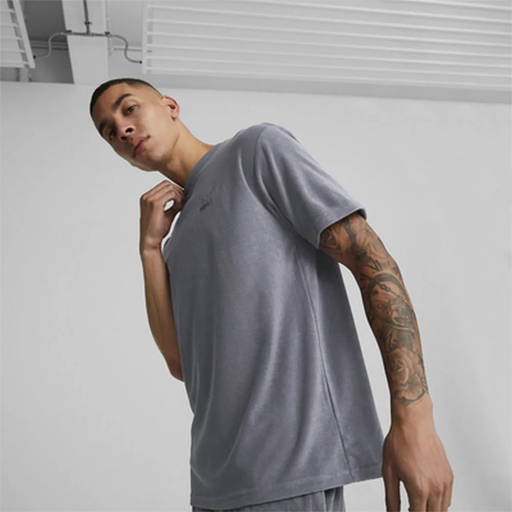 Puma 灰色 流行系列Classics 寬鬆 純棉 短T 男女款 NO.H3674【新竹皇家 53213503】 歷史價格詳細信息