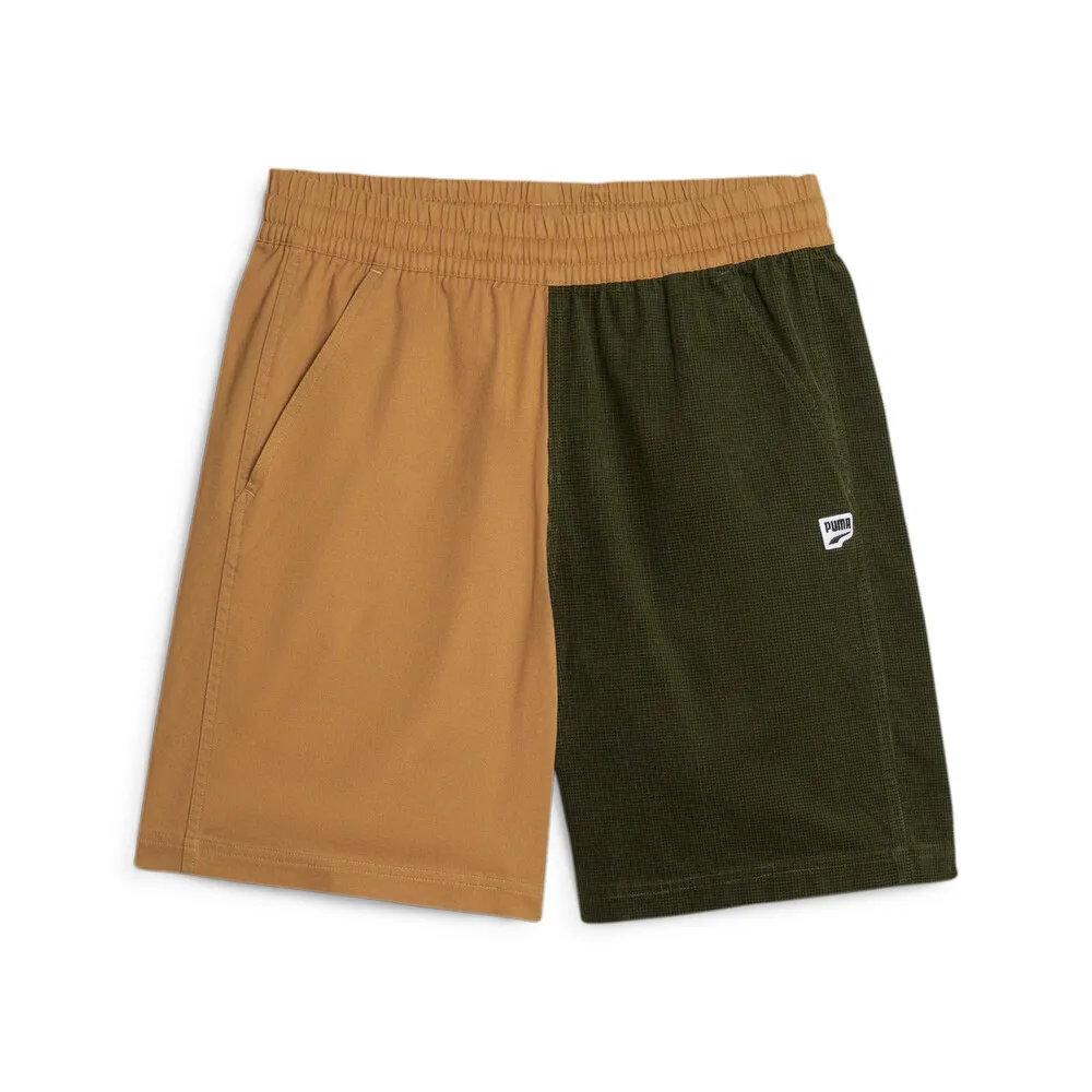 【PUMA】流行系列Downtown短褲(N) 短褲 中 灰色-62674904 歷史價格詳細信息