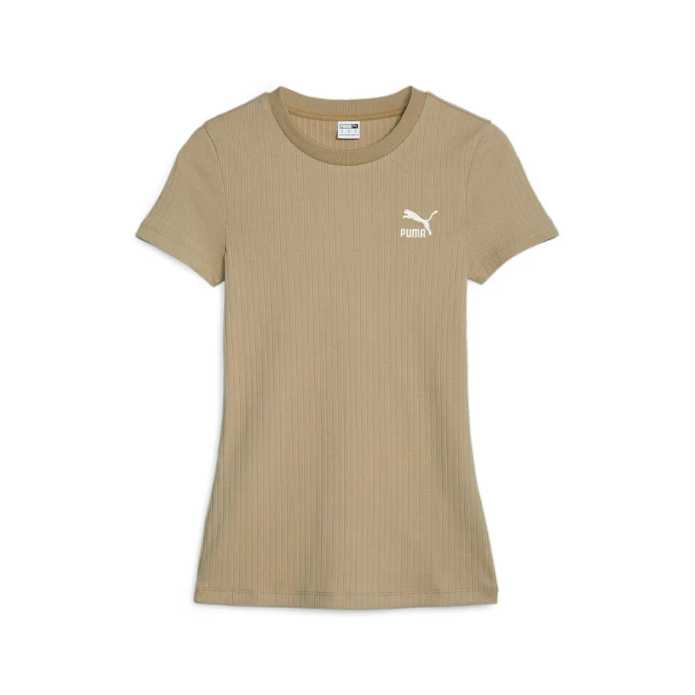 【PUMA】女 流行系列Puma T羅紋緊身褲(F)-53433801 歷史價格詳細信息