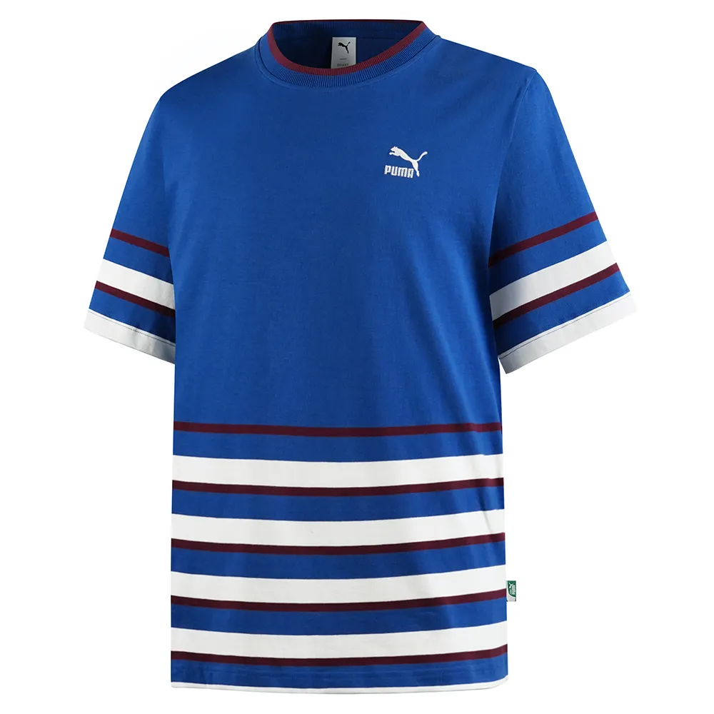 PUMA 短袖上衣 流行系列Archive復古短袖T恤(N) 中 62277887 綠 歷史價格詳細信息