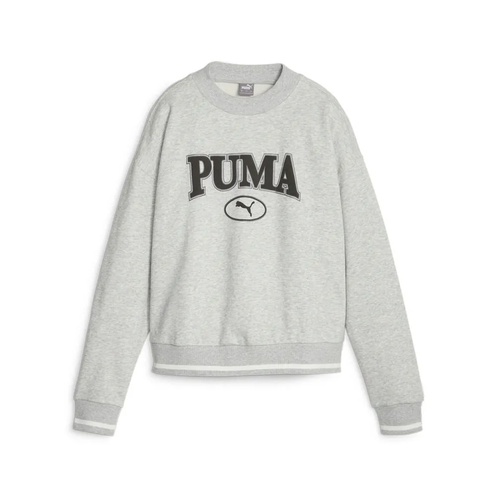 【PUMA】基本系列Puma Squad圓領衫(F) 圓領套頭衫 女 淺棕色-67789883 歷史價格詳細信息