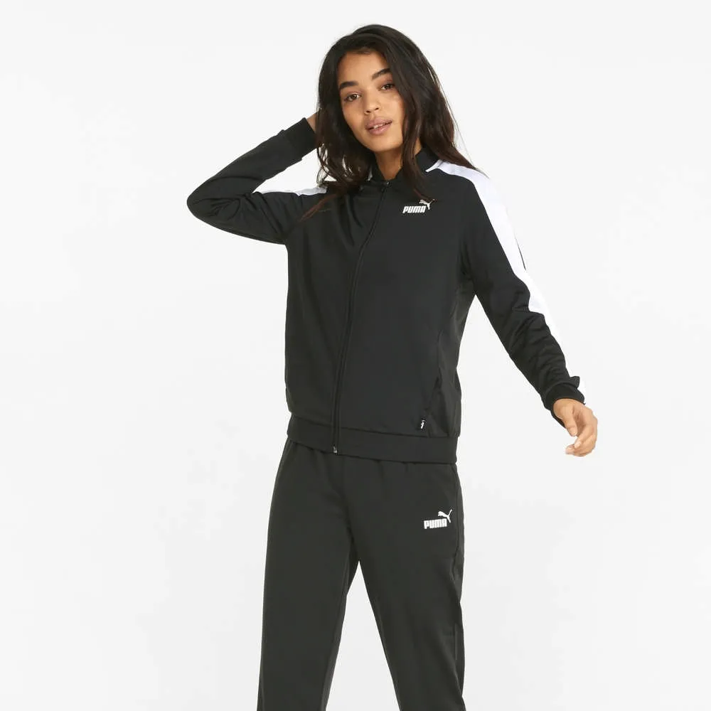 【PUMA】基本系列 女 Baseball立領套裝 黑白-84713102 歷史價格詳細信息