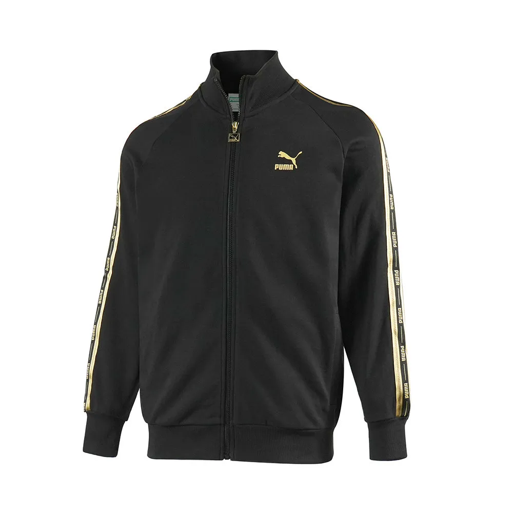 【PUMA】流行系列Golden Sprint長褲(M) 長褲 男 黑色-62582301 歷史價格詳細信息