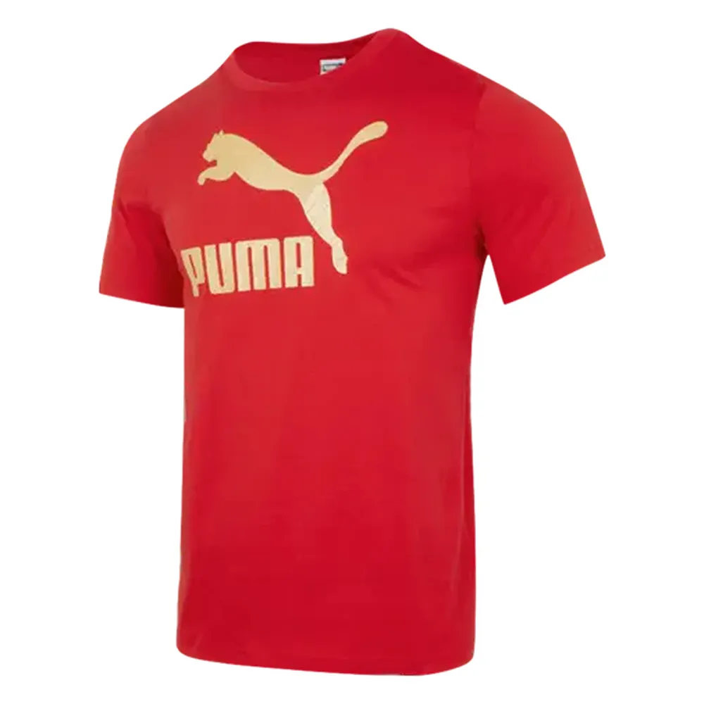 【PUMA】流行系列Golden Sprint長褲(M) 長褲 男 黑色-62582301 歷史價格詳細信息