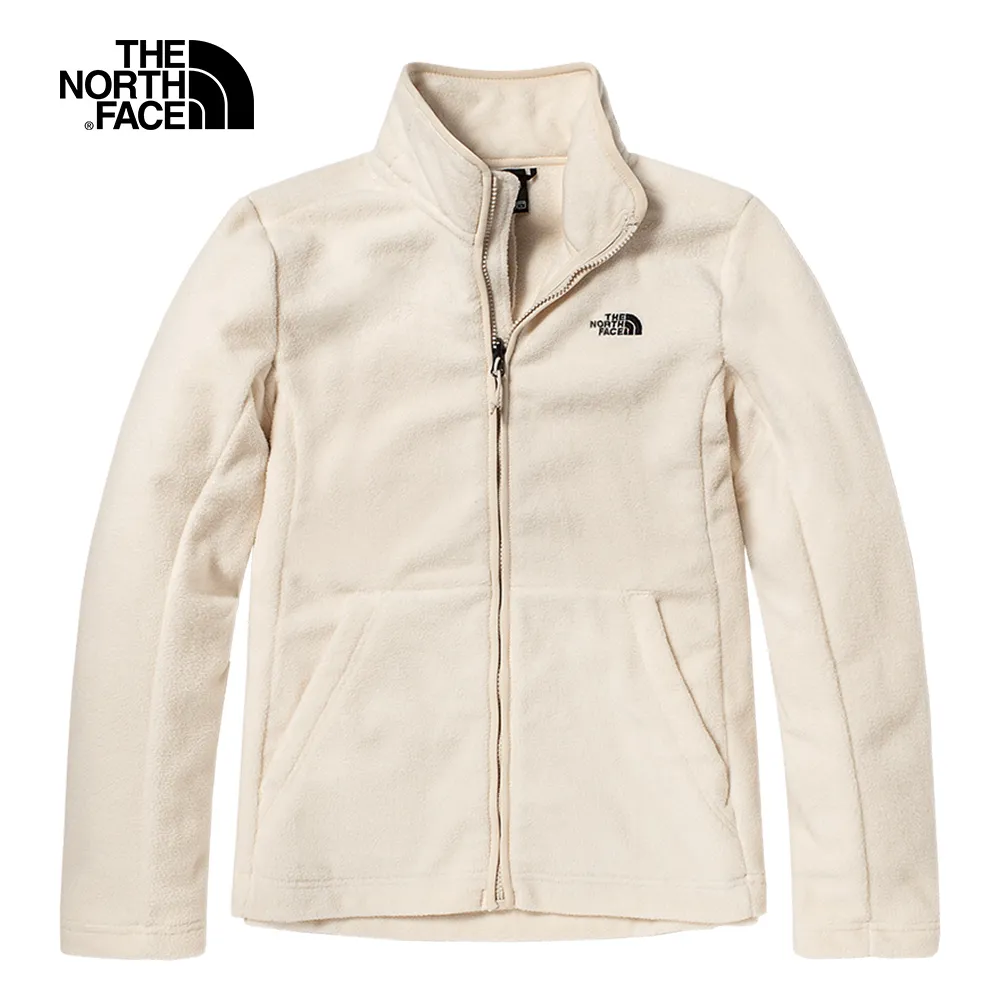 The North Face 女 抓絨立領外套 米白 NF0A4U88RB6 歷史價格詳細信息