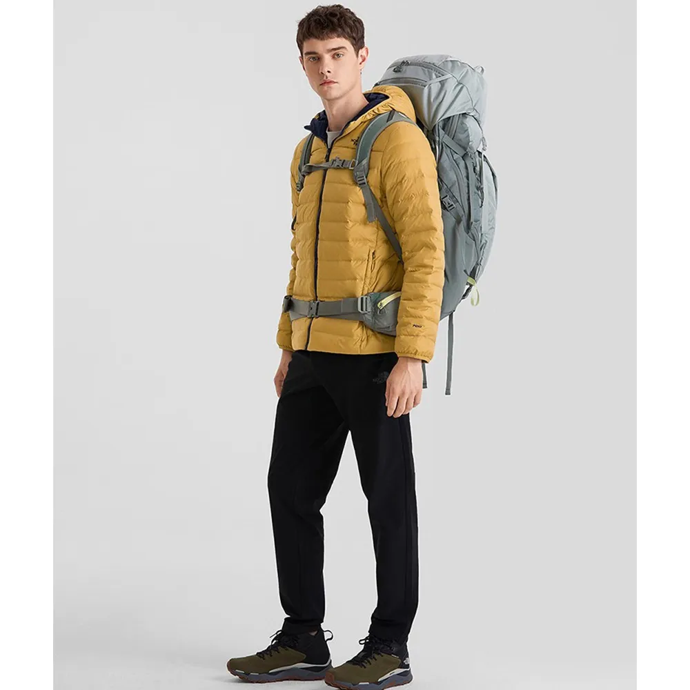 【The North Face】男 防潑水保暖兩面穿連帽羽絨外套/DWR防潑水/700蓬鬆度羽絨/83OM-OWX 棕/灰 歷史價格詳細信息