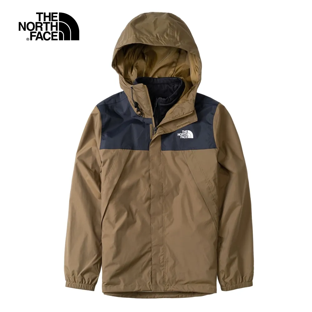 The North Face 男 防水透氣三合一兩件式夾克 黃 NF0A4N9T173【GO WILD】 歷史價格詳細信息