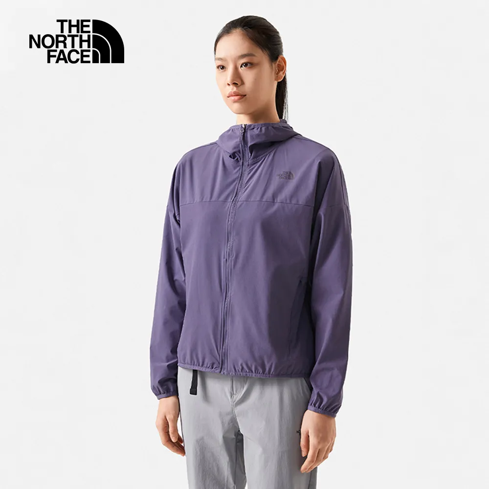 【The North Face 女 防風防曬外套《淺粉》】49B4/薄外套/連帽外套/防曬外套 歷史價格詳細信息