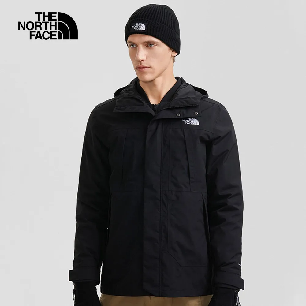 【The North Face】男 防水透氣保暖連帽三合一外套/DryVent防水透氣/7QSZ-OBH 藍色 歷史價格詳細信息