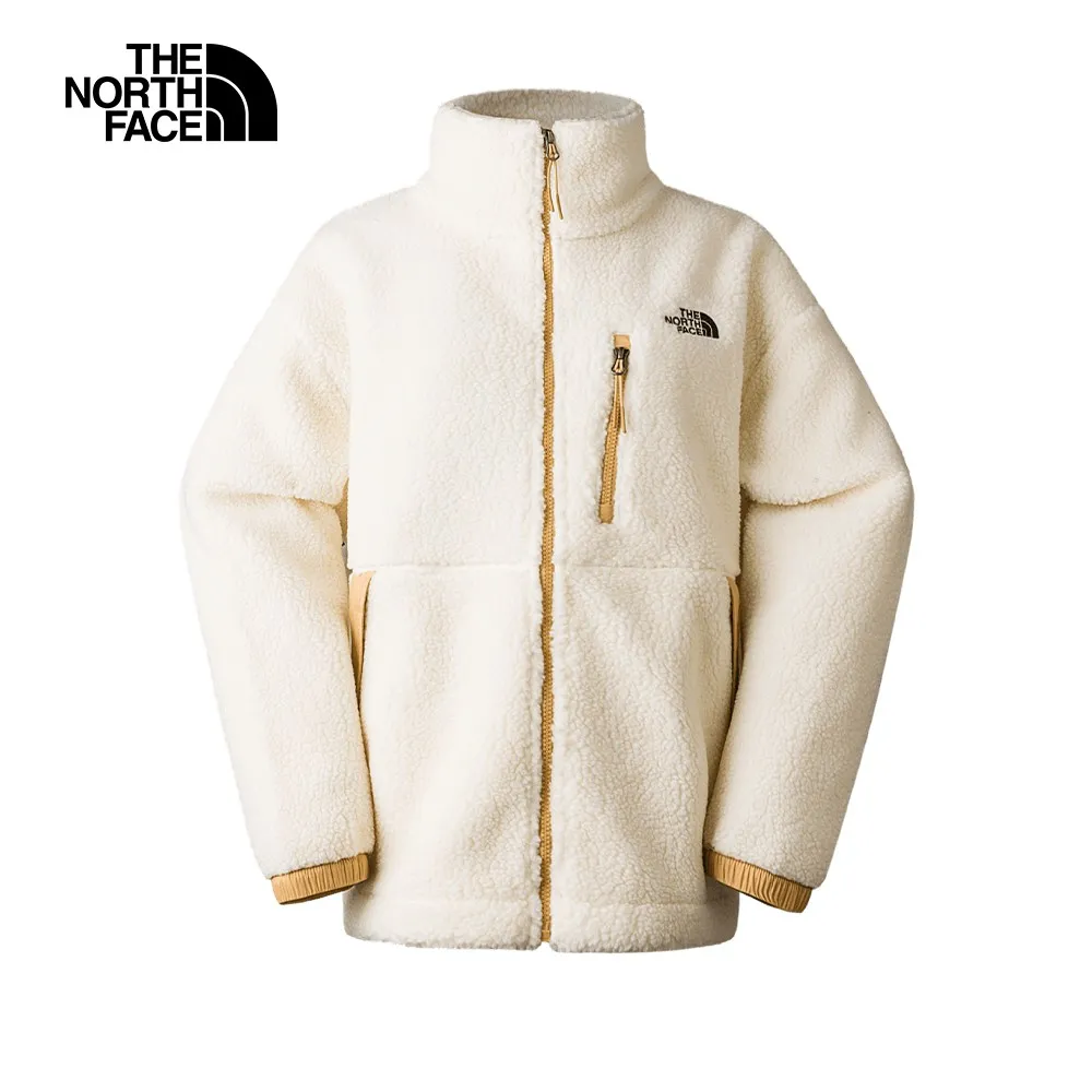 The North Face 女 抓絨立領外套 米白 NF0A4U88RB6 歷史價格詳細信息