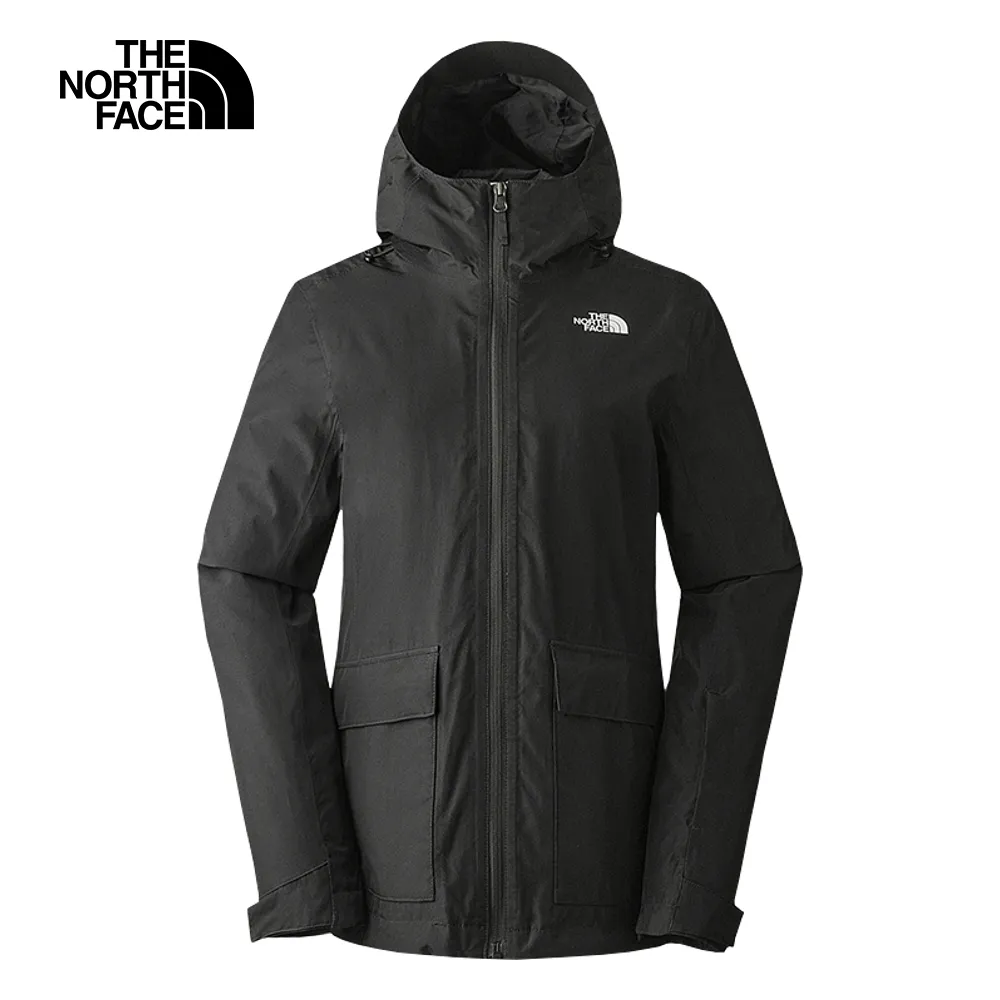 【The North Face】防水透氣連帽三合一外套 女-NF0A7QW6P4K 歷史價格詳細信息