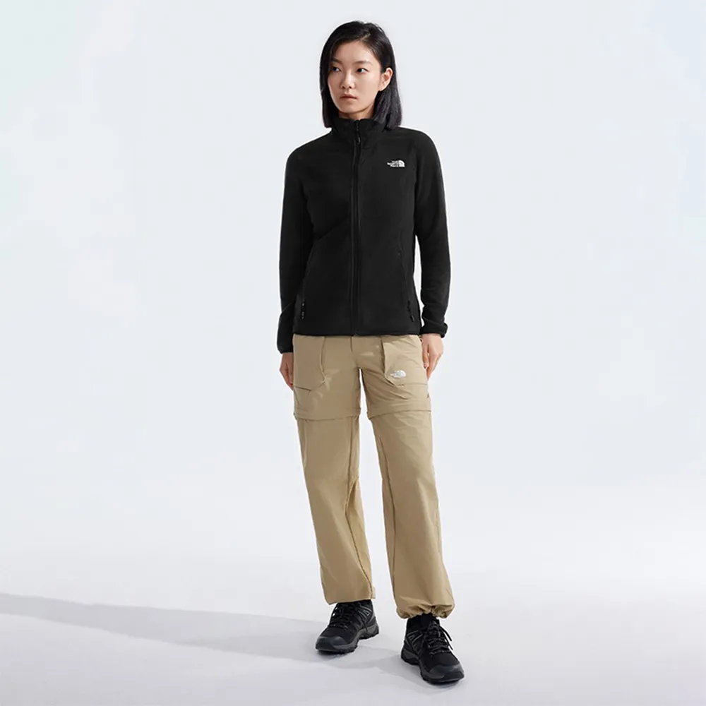 The North Face 女 抓絨立領外套 米白 NF0A4U88RB6 歷史價格詳細信息