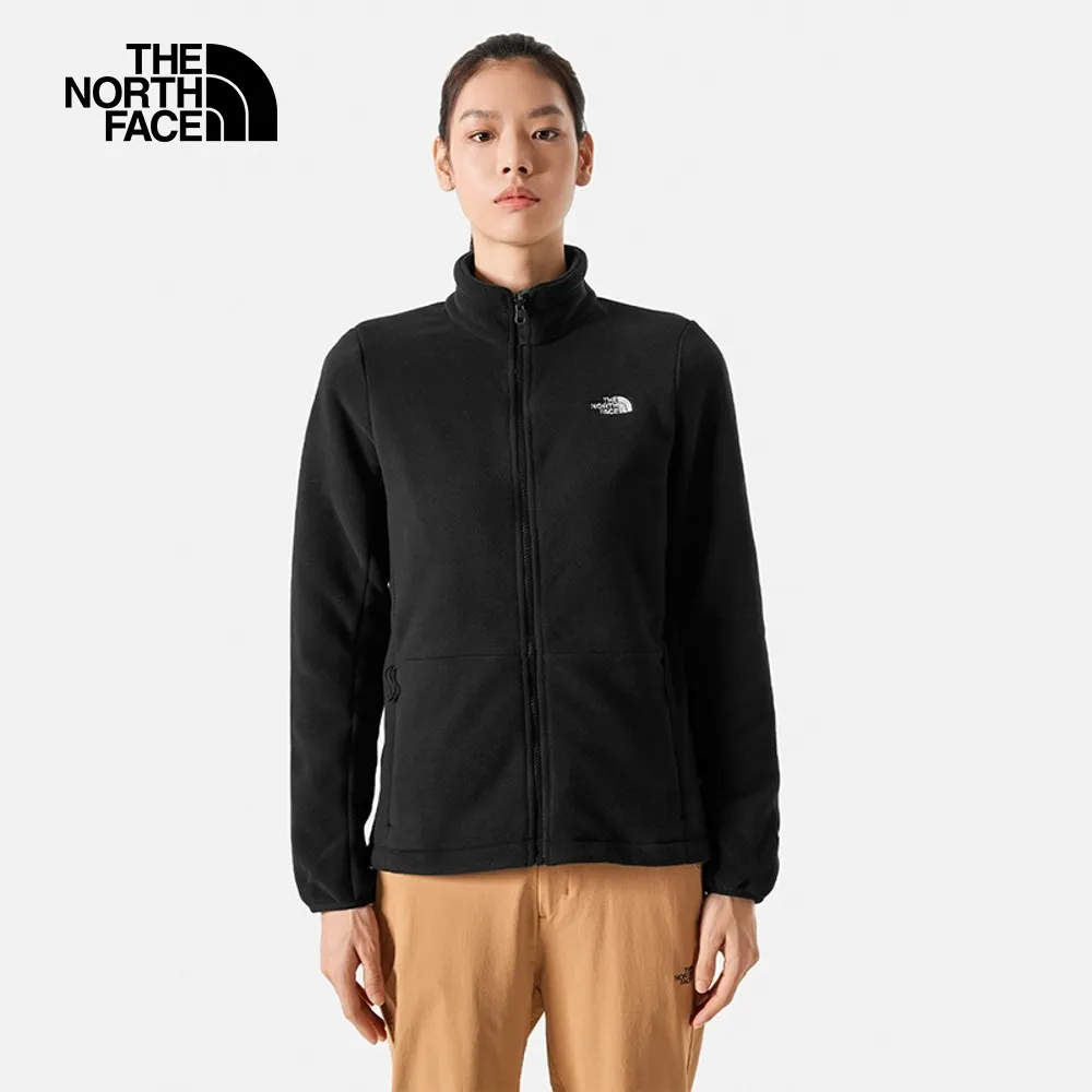 The North Face 女 抓絨立領外套 米白 NF0A4U88RB6 歷史價格詳細信息