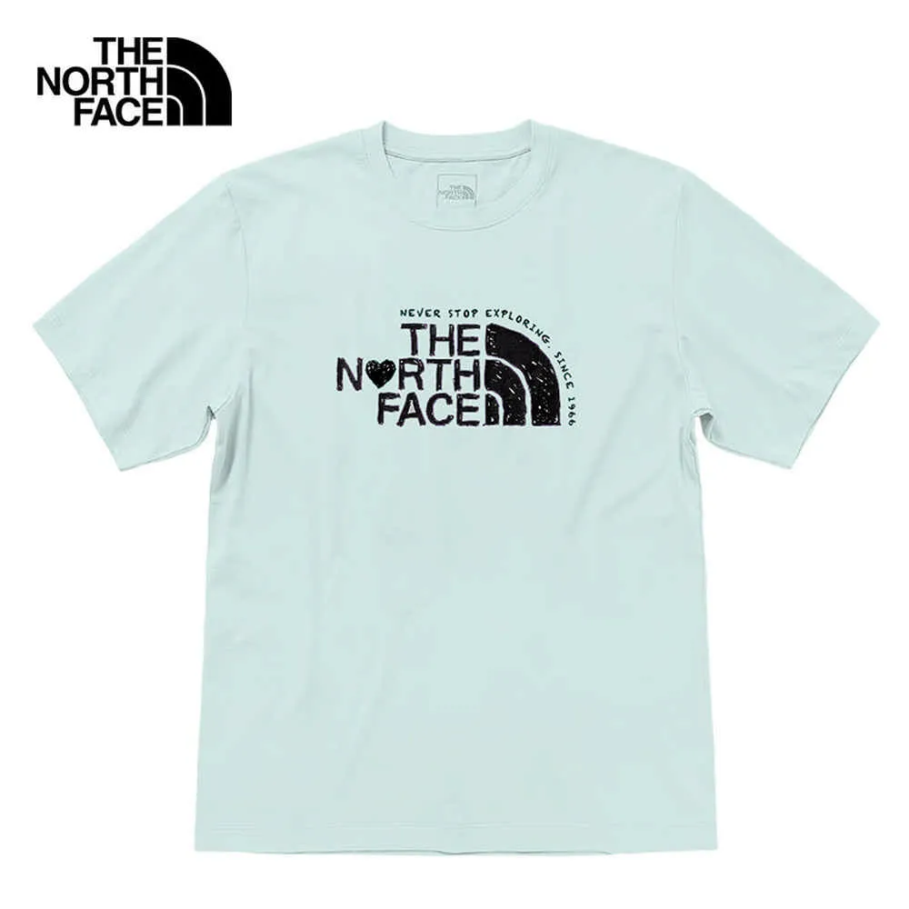 The North Face U LOGO PLAY 520 男女 中性 情侶 短袖上衣 愛心塗鴉4色 NF0A7WDX 歷史價格詳細信息