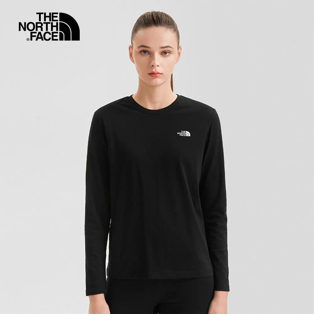 The North Face 女 吸溼排汗短袖T恤 黑 NF0A49ACJK3 歷史價格詳細信息