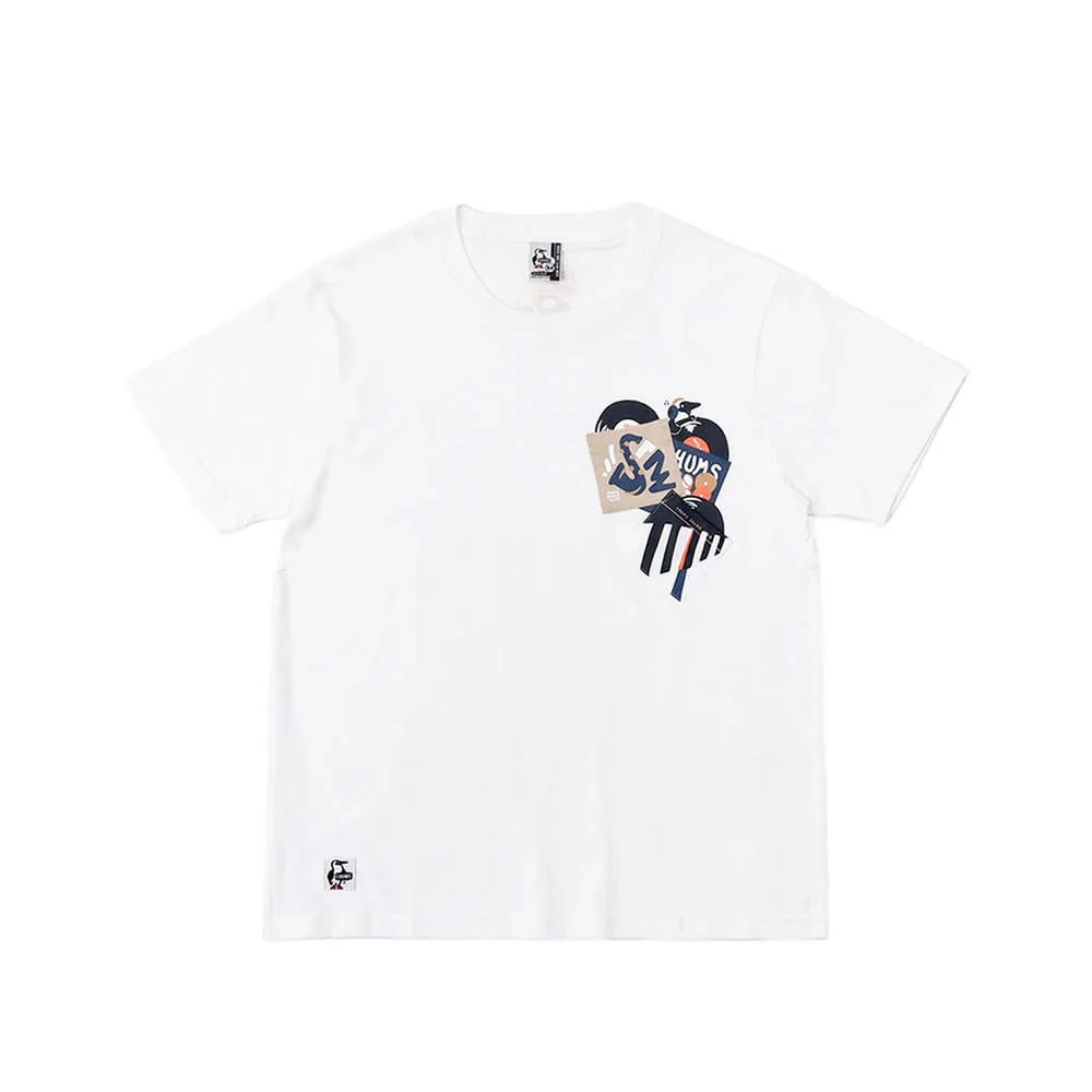 CHUMS 女 Disc Jacket 2 Pockets T-Shirt短袖上衣 白色 CH112171W001 歷史價格詳細信息