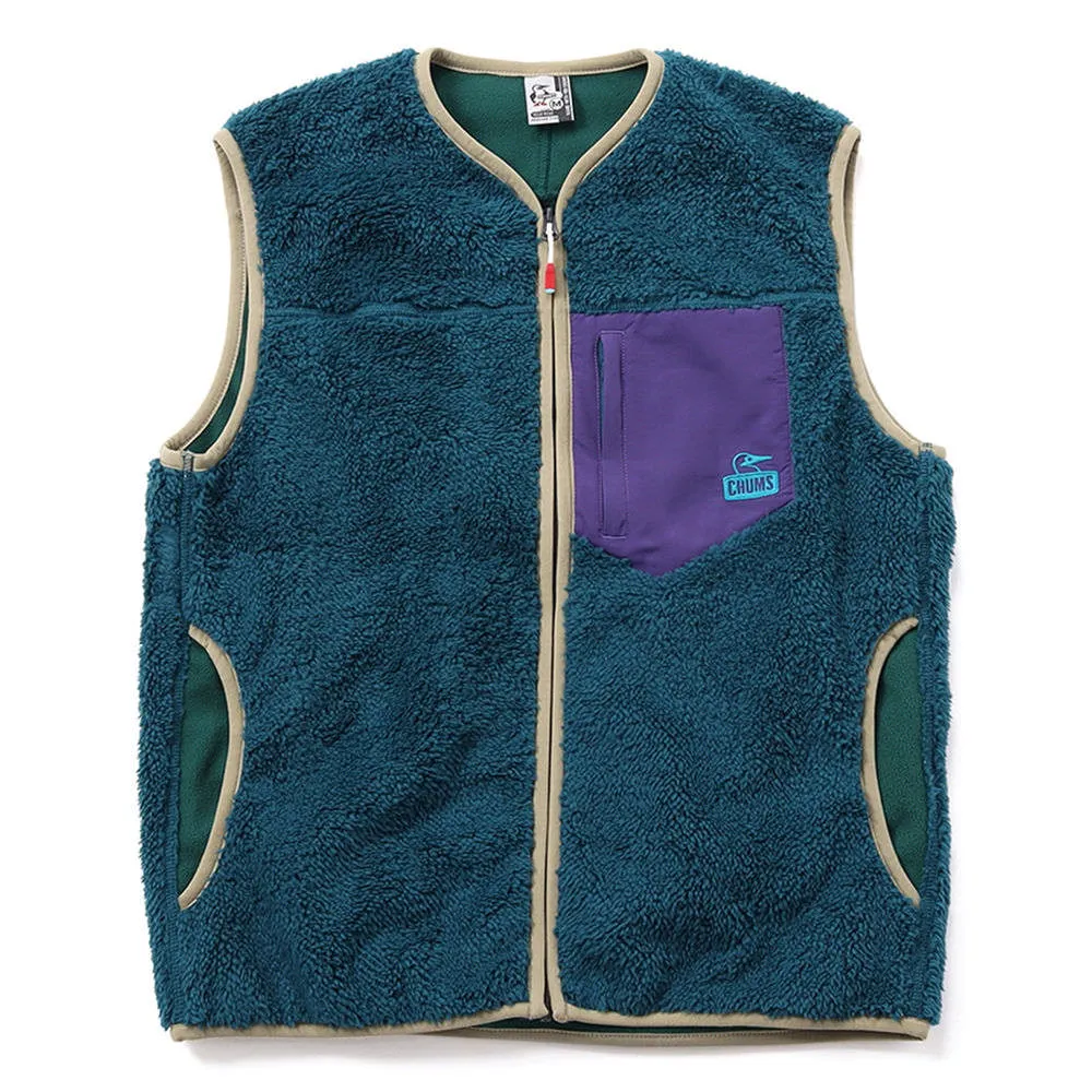 CHUMS Bonding Fleece Zip Parka刷毛連帽外套 Blue Crazy CH041279C078 歷史價格詳細信息