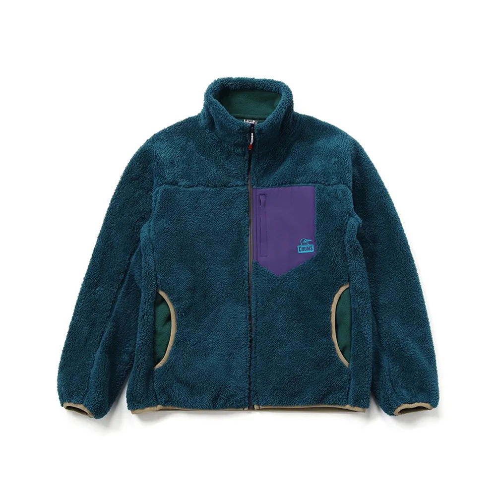 CHUMS Bonding Fleece Zip Parka刷毛連帽外套 Blue Crazy CH041279C078 歷史價格詳細信息