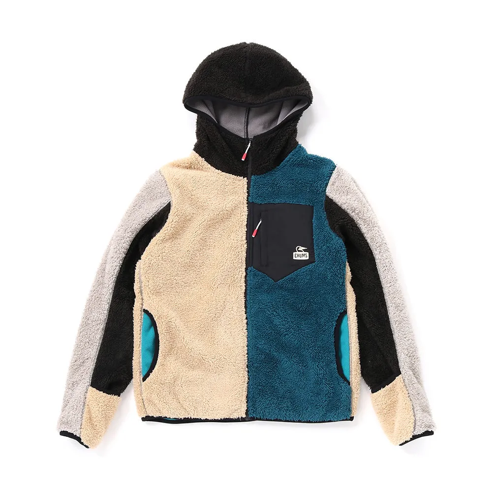 CHUMS Bonding Fleece Zip Parka刷毛連帽外套 Blue Crazy CH041279C078 歷史價格詳細信息