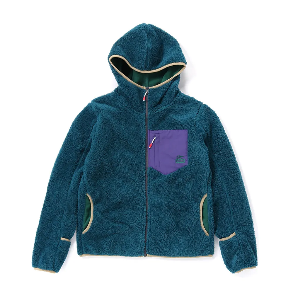 CHUMS Bonding Fleece Zip Parka刷毛連帽外套 Blue Crazy CH041279C078 歷史價格詳細信息