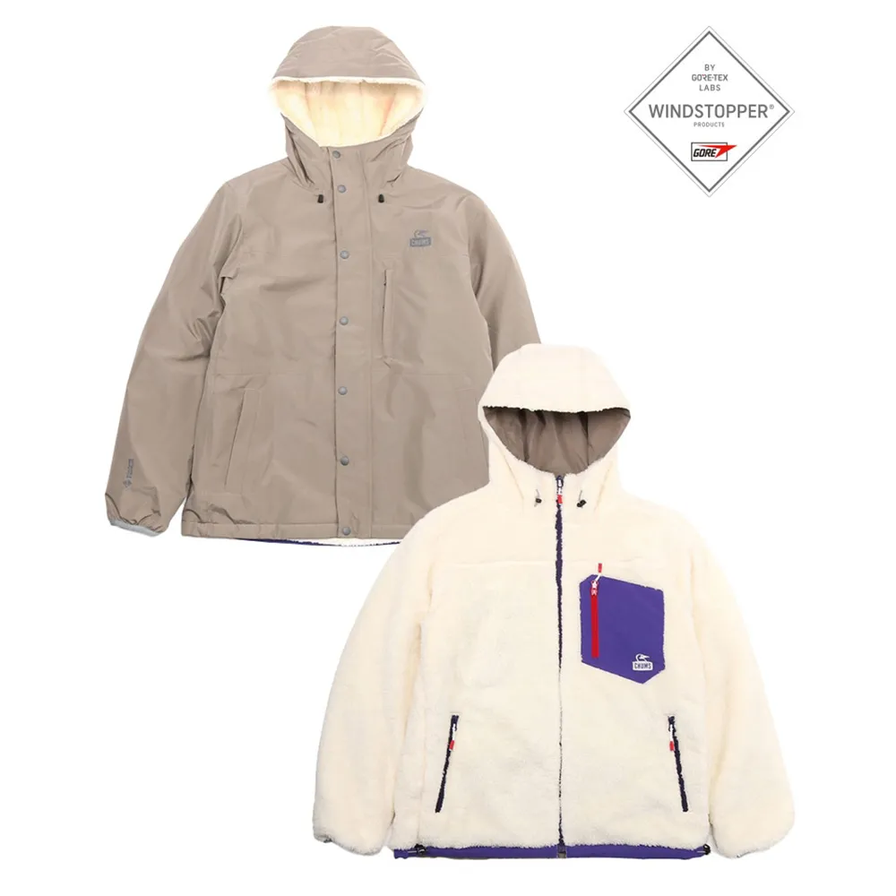 【CHUMS】Gore-Tex INFINIUM Camping Parka防水外套 藍綠/黃色-CH041375T036 歷史價格詳細信息