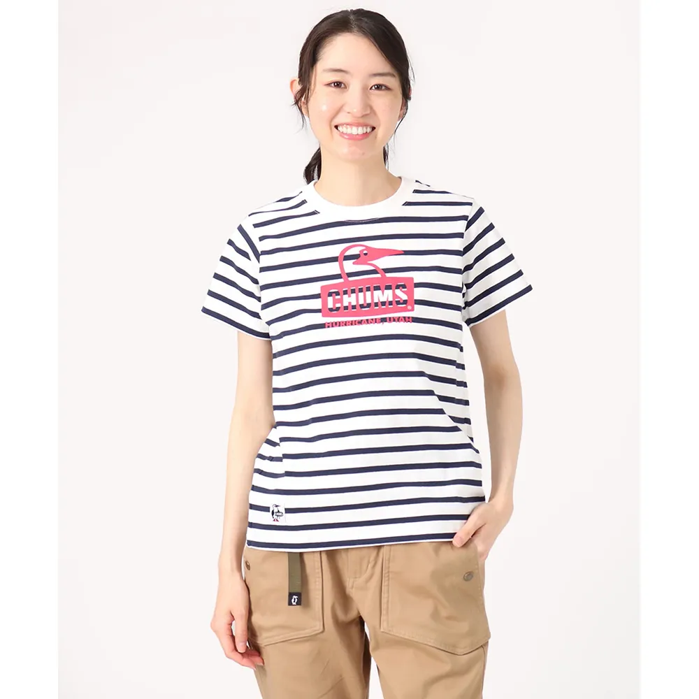 CHUMS Booby Face T-Shirt 女 短袖T恤 白/深藍 CH111834W011 歷史價格詳細信息