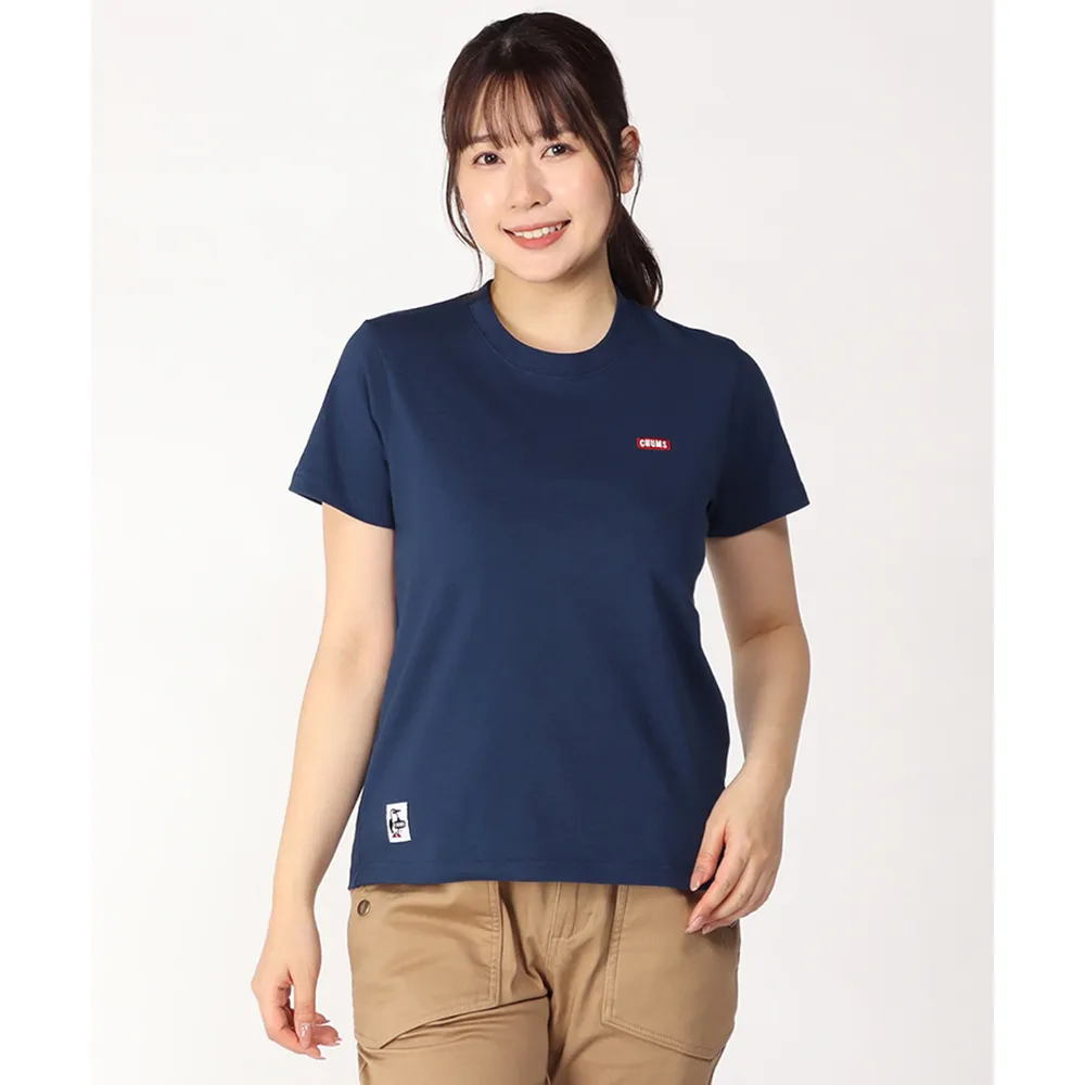 【CHUMS】Booby Logo T-Shirt 短袖上衣 女 白色-CH112279W001 歷史價格詳細信息