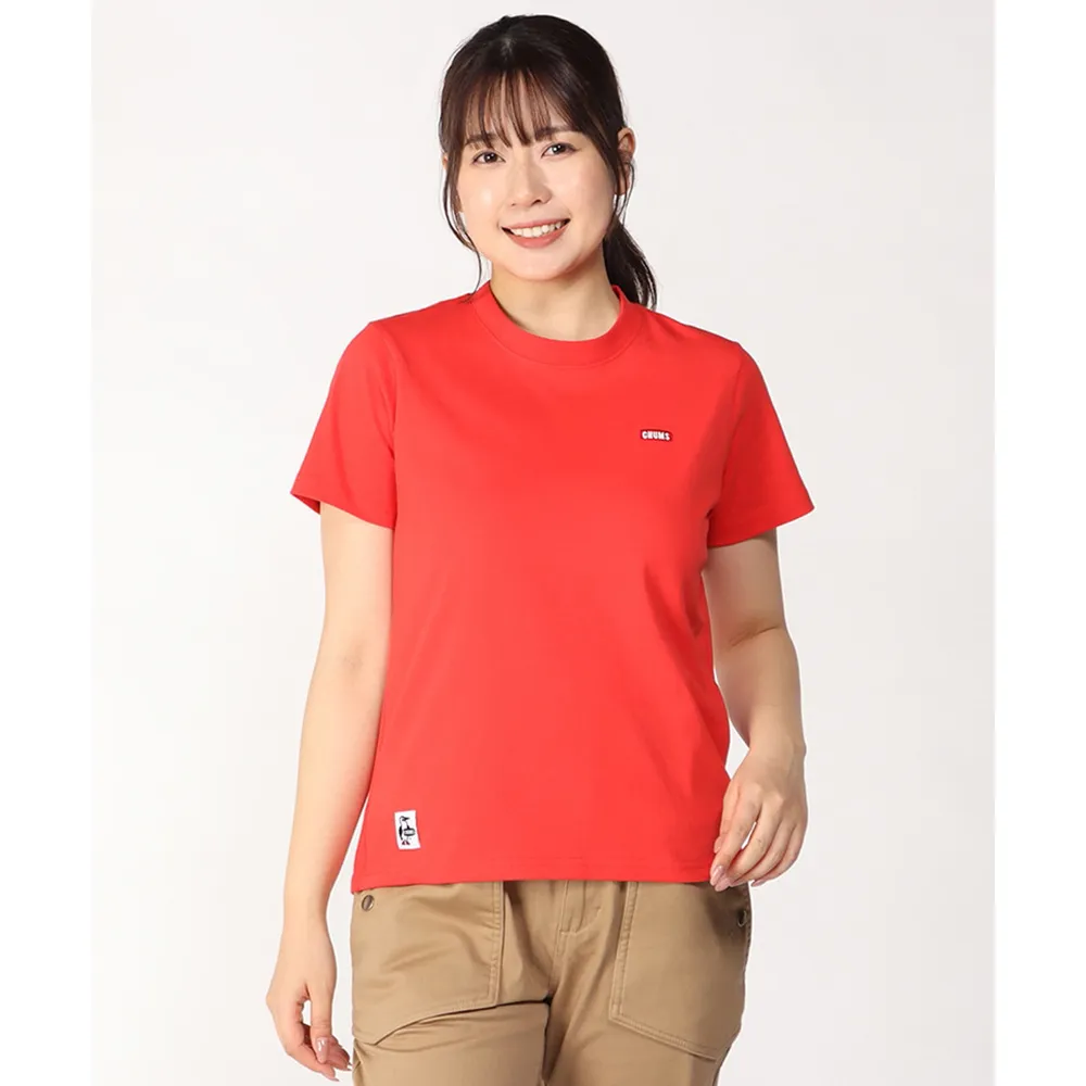 【CHUMS】Booby Logo T-Shirt 短袖上衣 女 白色-CH112279W001 歷史價格詳細信息