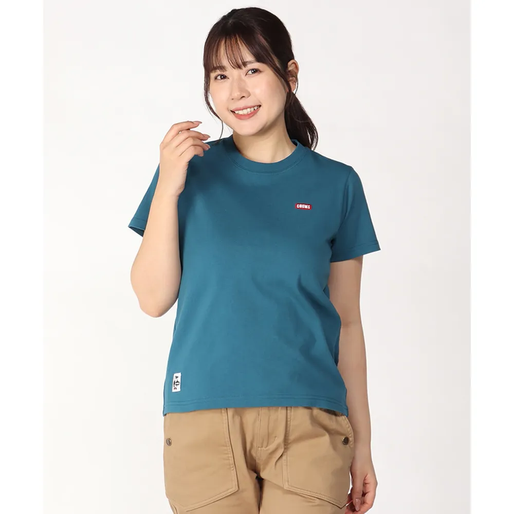 【CHUMS】Booby Logo T-Shirt 短袖上衣 女 白色-CH112279W001 歷史價格詳細信息