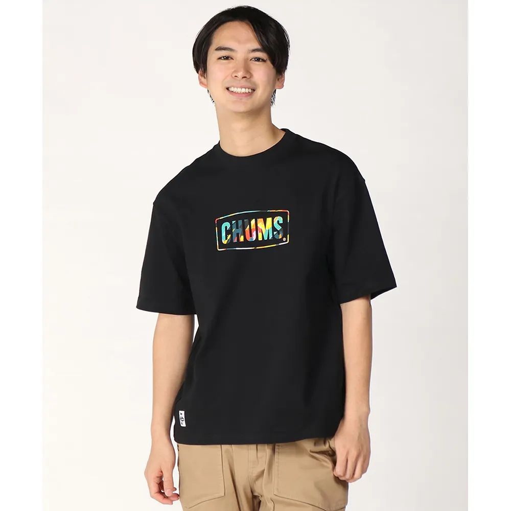 【CHUMS】男 Oversized Booby Pique 短袖上衣 黑色-CH021186K001 歷史價格詳細信息