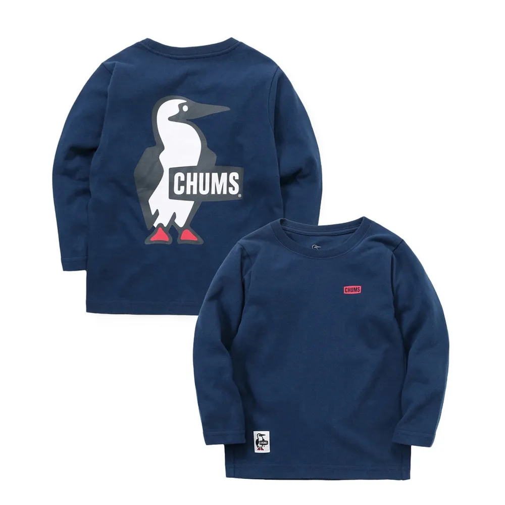 CHUMS Booby Logo L/S T-Shirt長袖上衣 米色 CH011896B001 歷史價格詳細信息