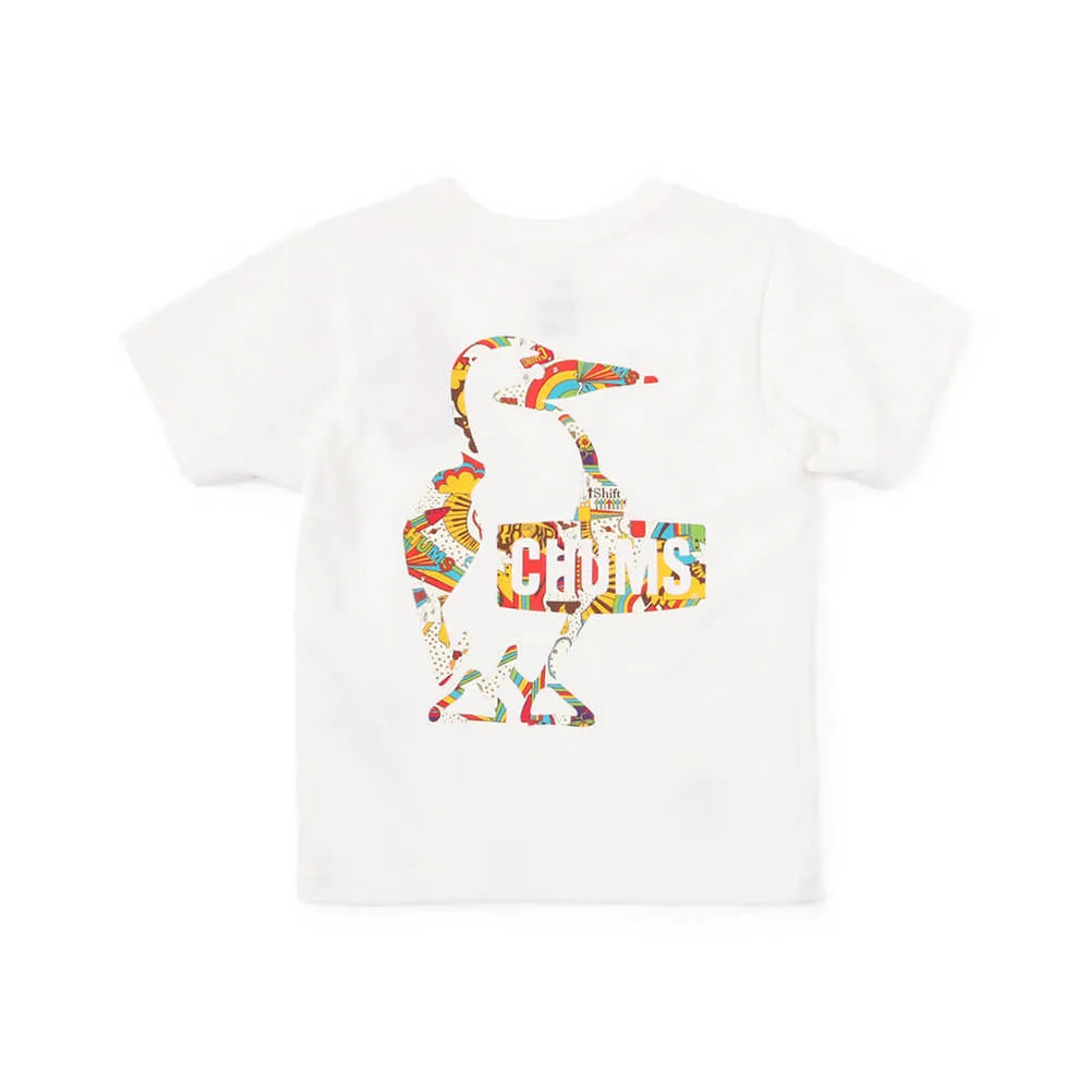 CHUMS Booby Logo Rainbow Islands T短袖上衣 深藍色-CH012389N001 歷史價格詳細信息