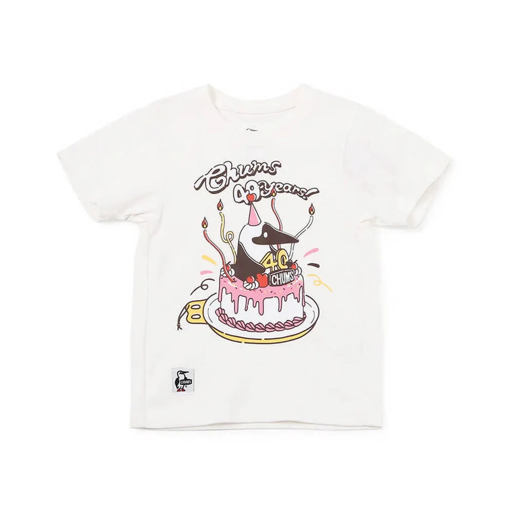 【CHUMS】Kids 40 Years Cake T短袖上衣 白色-CH211321W001 價格比較,價格查詢,歷史價格詳細信息