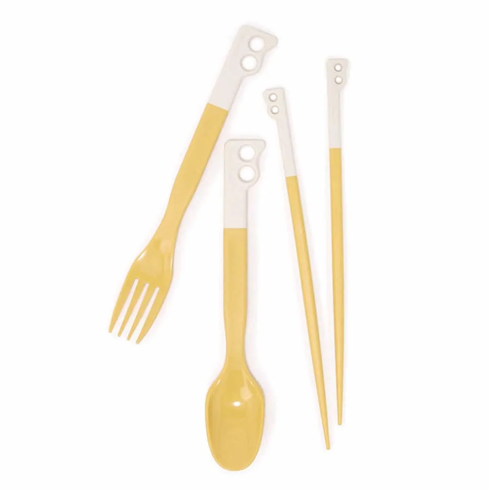 CHUMS Camper Cutlery Set 餐具 原色/黃 CH621734W080 歷史價格詳細信息