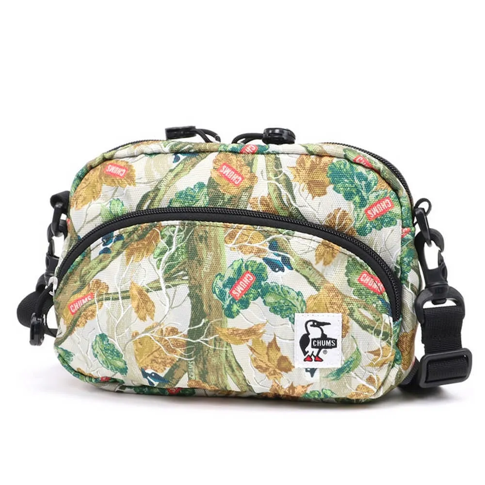 【CHUMS】Recycle Shoulder Pouch 男女 側背包 白 歷史價格詳細信息