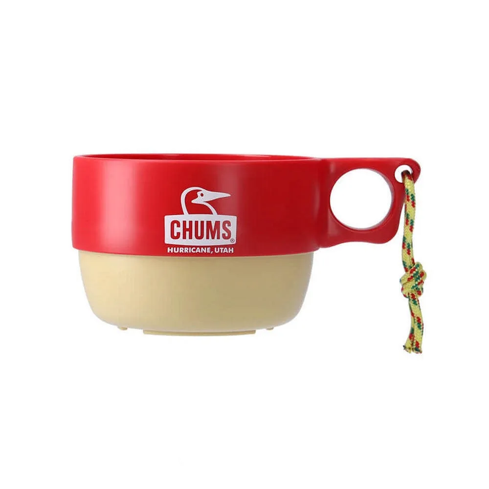 CHUMS Camper Soup Cup湯杯 350ml 米/紅 CH621733B053 歷史價格詳細信息