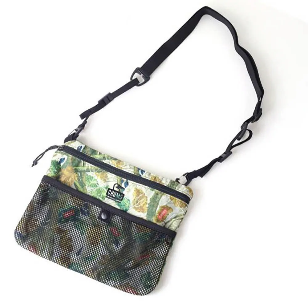 【CHUMS】CHUMS Spring Dale Sacoche側背包 PW Bandana Outdoor(CH603166Z232) 歷史價格詳細信息